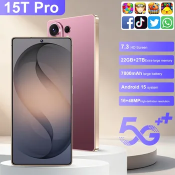 Pellicola Protettiva Antigraffio in Vetro Temperato per Smartphone 15T Pro 5G, Facile Installazione Senza Polvere, Modello 2026