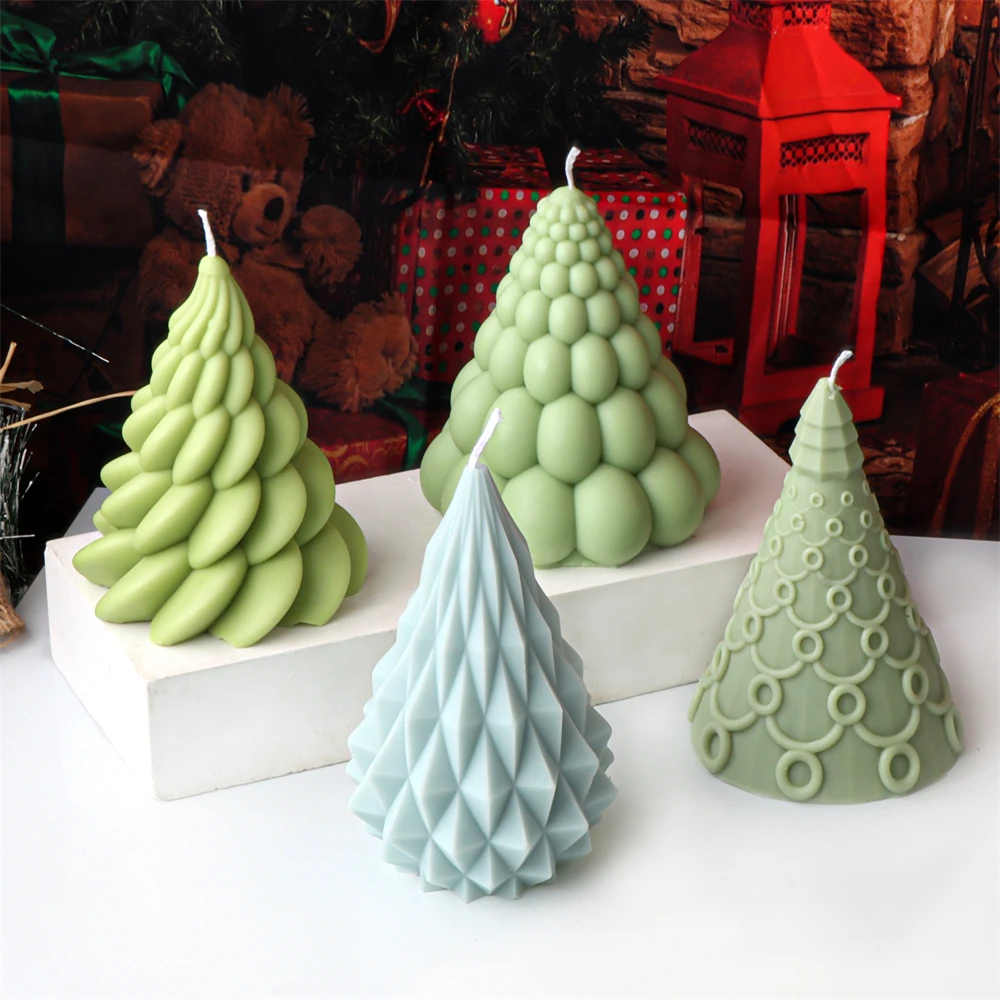 Stampi In Silicone Per Candele Natalizie – 2 Pezzi (albero E Alce), Con Stoppini E Supporti, Fai Da Te - 5