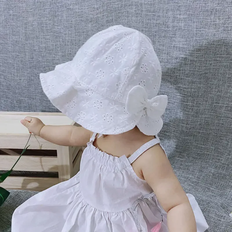 Baby Girls Hat Fisherman Hat Sun Hat Kids Sun Caps Toddler Sunscreen Cap