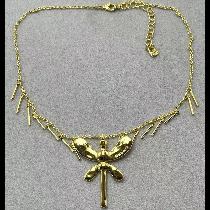 

Новинка 2023, изысканное креативное женское ожерелье unode 50 в европейском и американском стиле, романтическое ювелирное изделие в подарок