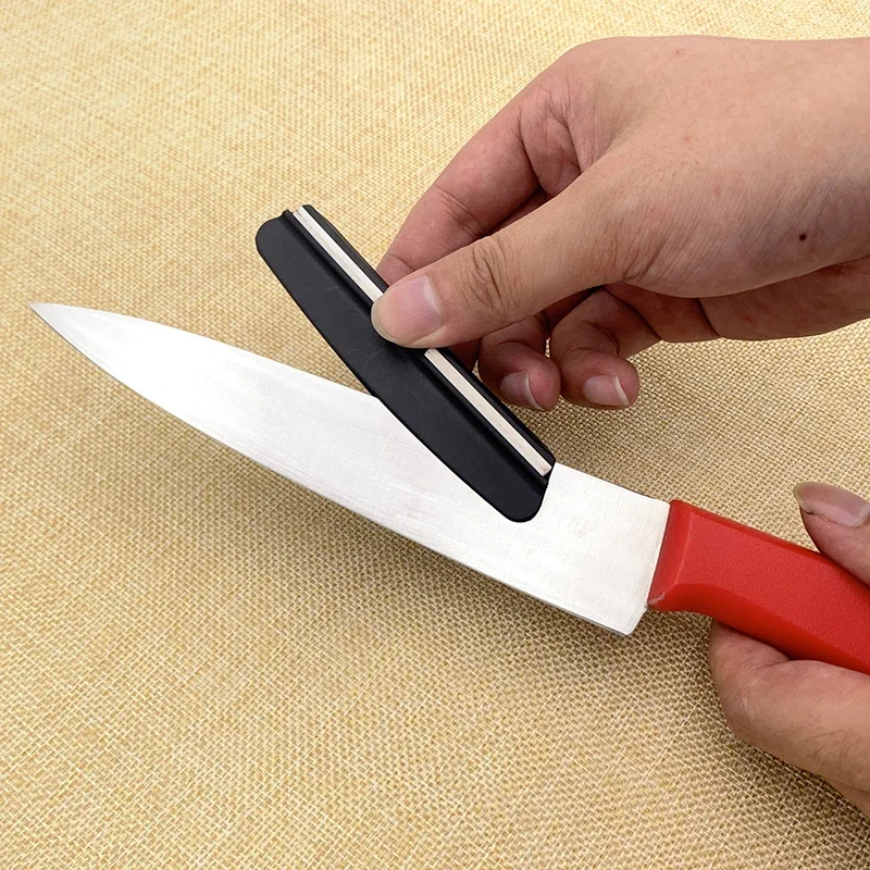 Kitchen Knife Sharpener Ceramic Angle Guide Clip Tool For Whetstone