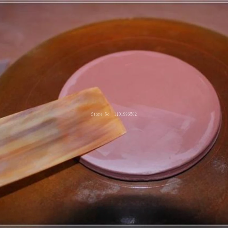 Pottery Purple Clay Teapot Kettlebody Polishing Tools Ox Horn Bright Needle DIY Making Ceramic Teapot Auxiliary Polishing Tools