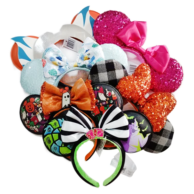 OriginalDisneyMickeyMouseHeadbandForWomenSequinEARSCOSTUME