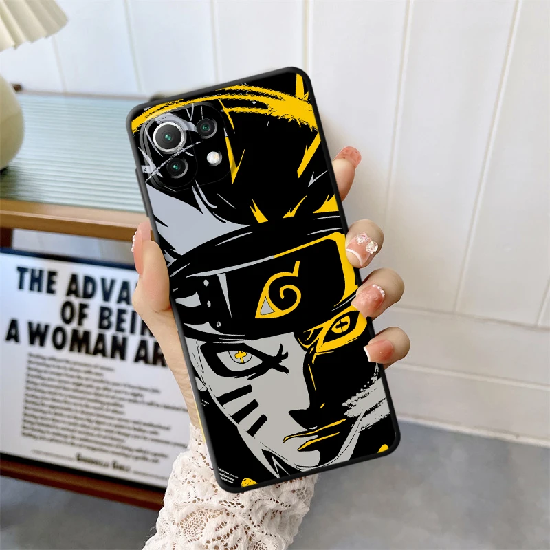 Anime NN-arutoS Black Soft Phone Cover Case