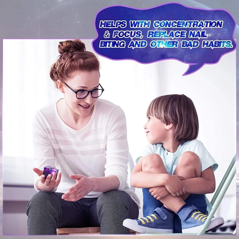 Antistress Infinity Cube Flip Adhd Toys Anxiety Toy Fingertips for Game Puzzle Magic Finger Fidget Autism Hand Gifts Children