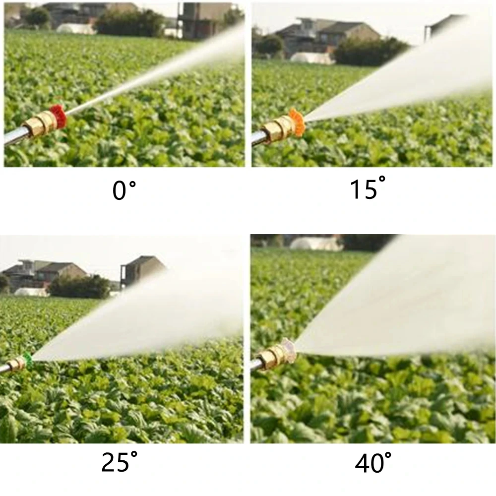 High Pressure Washer Tips Set With Nozzle Holder 7 Nozzle Tips 1/4 Inch Quick Connect 4000 PSI 5 Holes Holder for Pressure Gun 3