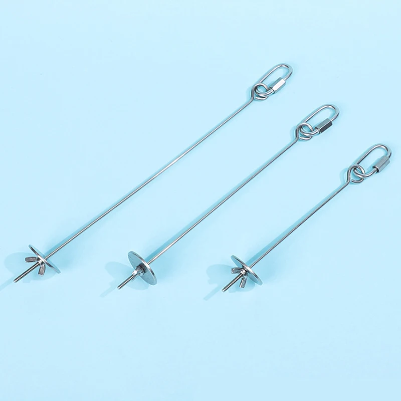 Parrot Feeder Stainless Steel Fruit Fork Corn Apple Fork Toy Bird Cage Supplies Insert Feeder Pet Parrot Accessories