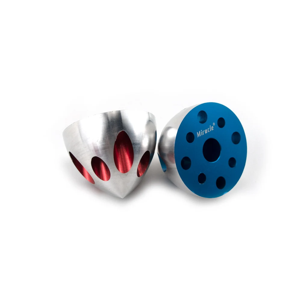 Spinner Koni 40mm Alumini Anodizuar për Motor RC - i Zi/Izolim
