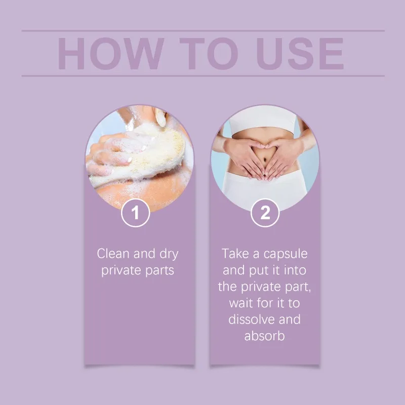 Bee Venom Plant Repair Private Parts Capsul Vagina Tightening Shrinking Remove Odor Anti-Itch Feminine Hygiene Repair Product