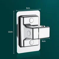 ABS Shower Head Holder Wall Mounted Shower Rack Self-adhesive Adjustable Rotatable Handheld Bracket Bathroom Accessories 5