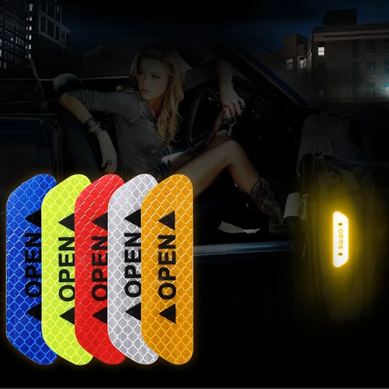 Reflective Safety Strips for Car Doors with PET Material