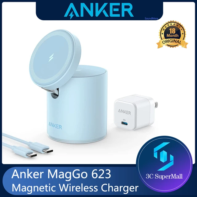 Anker MagGo 623 Kabelloses Ladegerät für Apple iPhone 12/iPhone 13