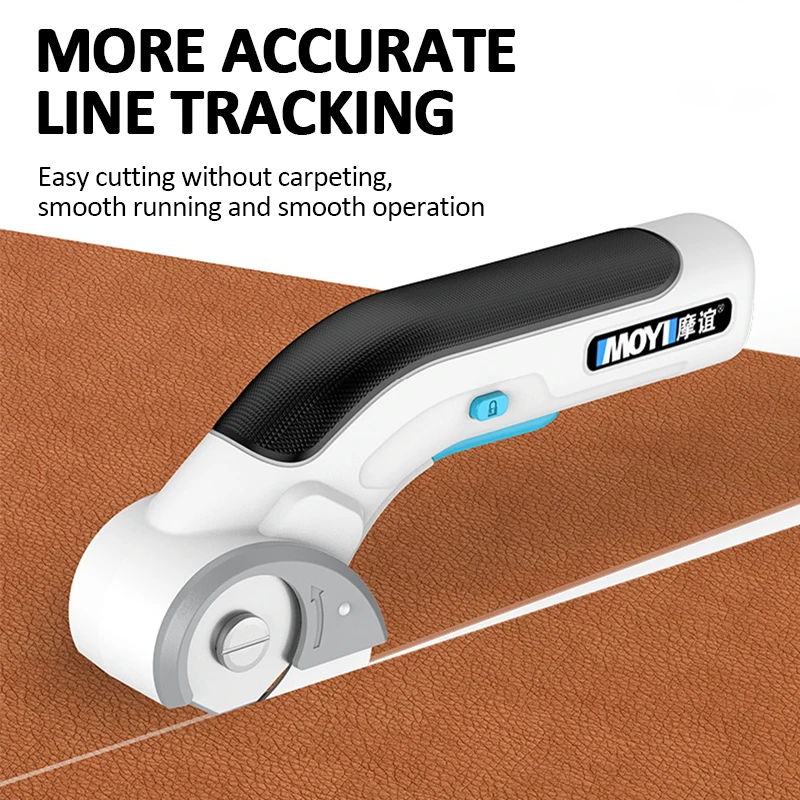 New Cordless Electric Tailor Scissors USB Charging Lithium-Ion Portable Home Tailor Electric Scissors for Cutting Fabric/Leather 2