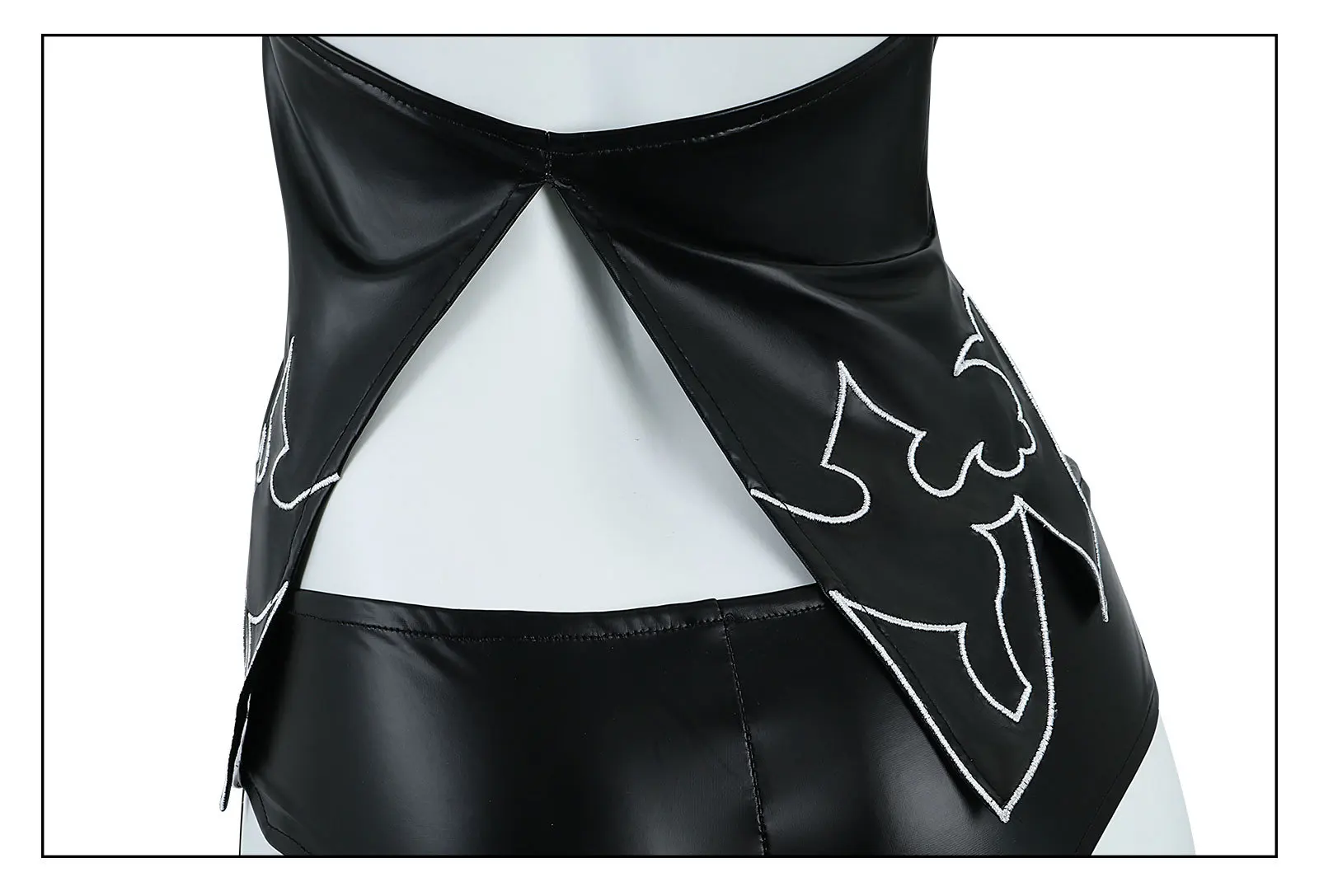 NieR: Automata-Inspired A2 Leather Vest Costume for Women (Unofficial)