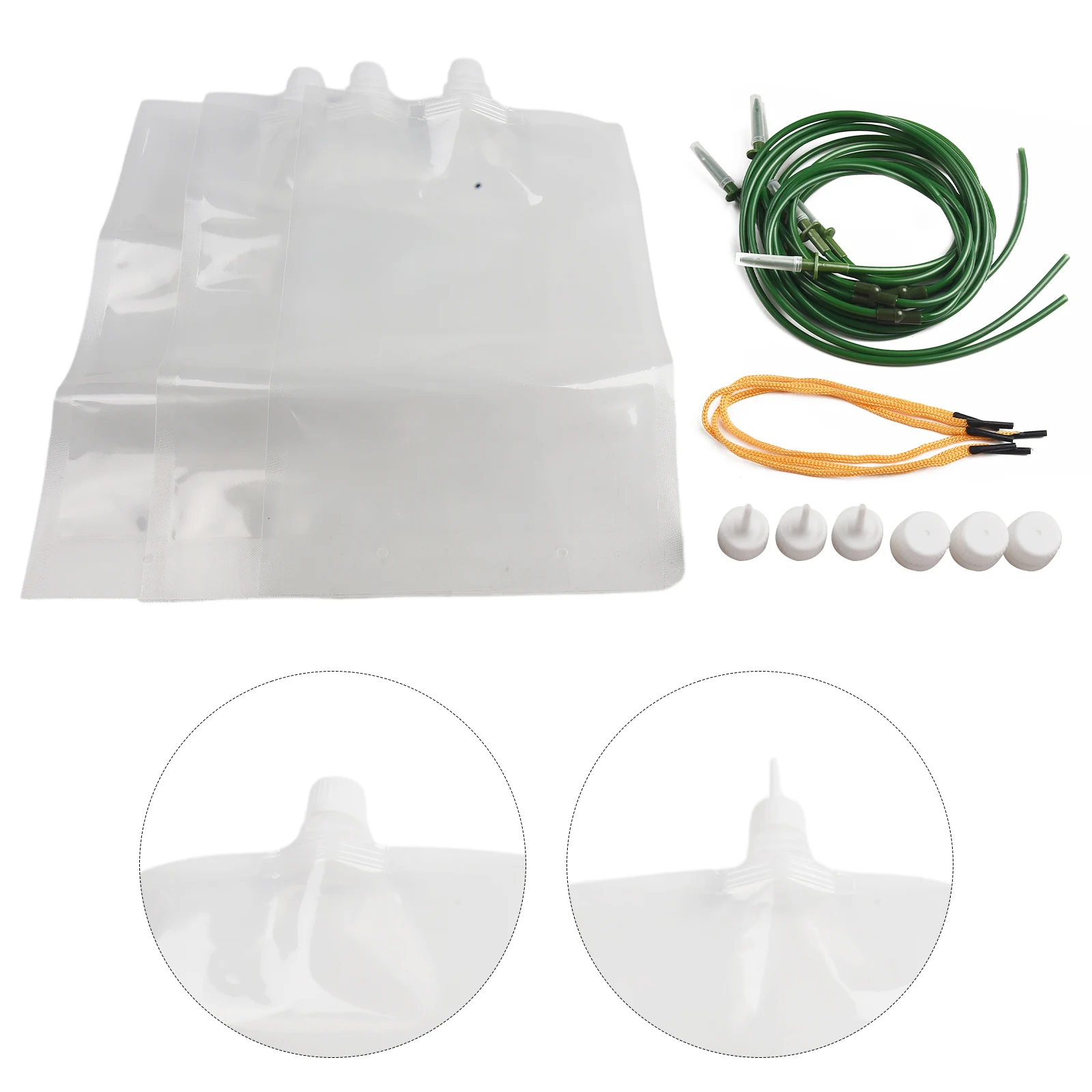 

3 Sets Gardening Infusion Bag Drip Bag 3 Sets 2L Transparent Large Tree Bag Garden Supplies Accessories