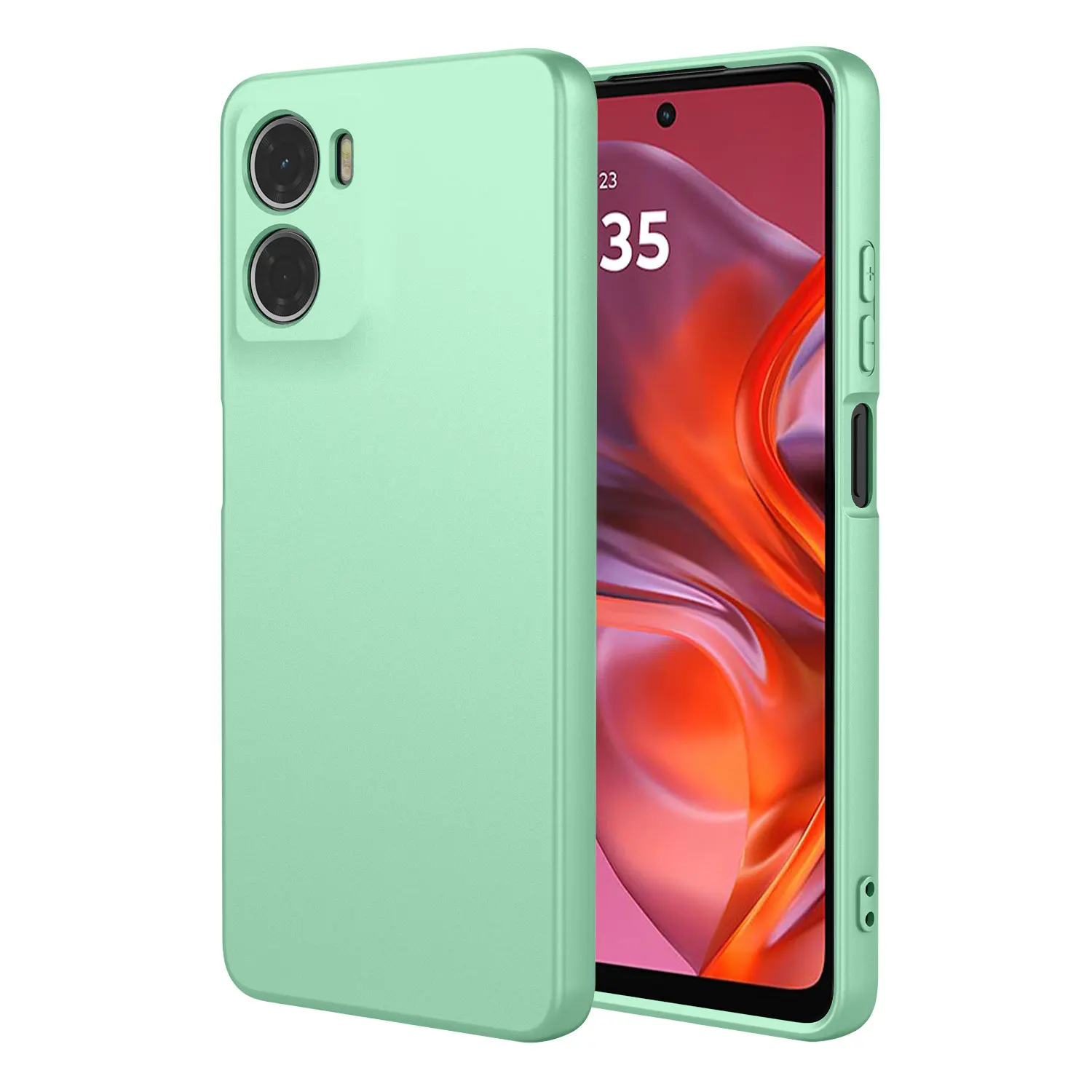 Flexible Flüssigkeit Silikon TPU Telefon Fall Für Motorola Moto G06 Power G56 G86 Schutzhülle Fundas Coque Capa – Detail 12