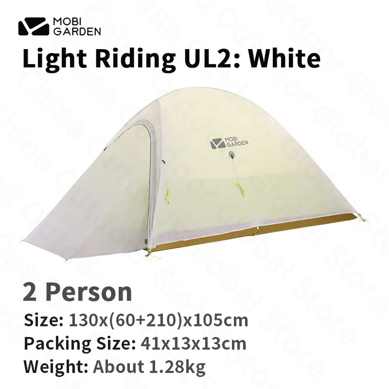 MOBI GARDEN LIGHT KNIGHT 2 JPN Ultralight Hiking Tent - Mobi