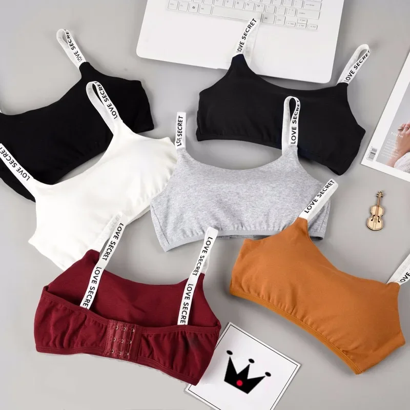 Sexy Seamless Detachable Padded Sling Cotton Bra