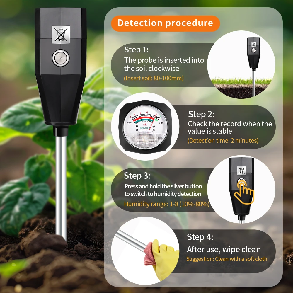 Moisture Tester Metal Sensor Probe