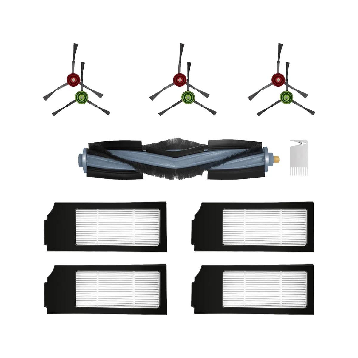Spazzola Principale Spazzola Laterale Filtro Hepa Per X1 Omni X1 Plus X1 Turbo Aspirapolvere Accessori