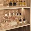 Desktop Perfume Shelf Bathroom Makeup Organizer Perfume Aromatherapy Organizer Skin Care Product Storage Rack Organizer 2