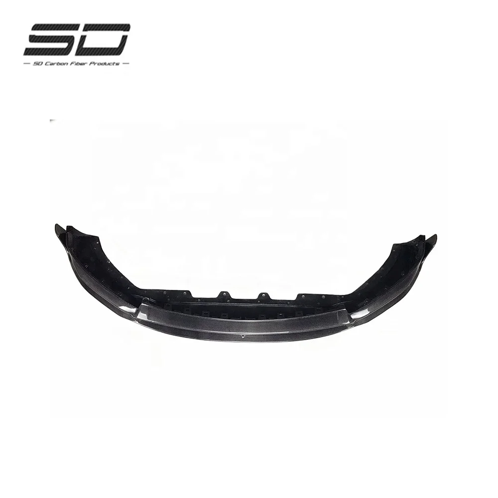 High Quality Car Accessories M Style Carbon Fiber Body Kit Front Car Bumper Lip Spoiler For Maserati Levante