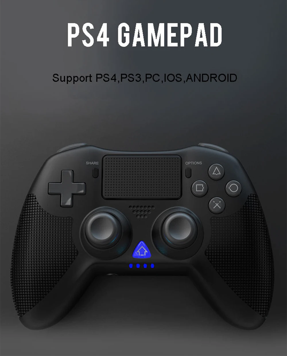 Ipega Bluetoothワイヤレスコントローラーpg P4008 Ps4 Ps3 プレイステーション4 Pc用スピーカー付き ゲームパッド Aliexpress