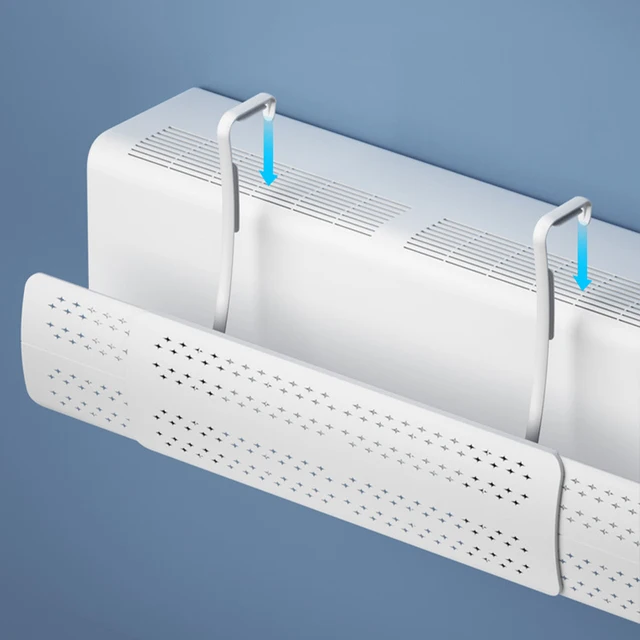 Skálázható Légkondicionáló Szélvédő Csecsemő Elleni Közvetlen Fújás Állítható Szélvezető Fedél - Image 4