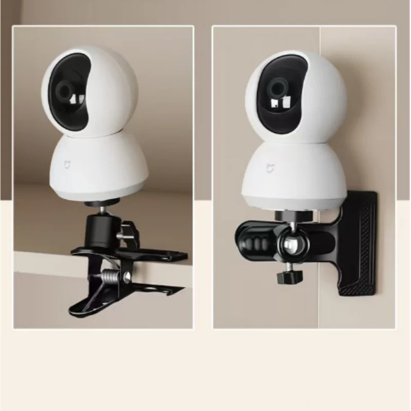 Platic Hole-free Holder Smart Surveillance Camera Wall Mount Bracket for Xiaomi Mijia Smart Camera Home Monitor Fixed Base camera holder camera holder stand security camera stand security camera bracket security wall mount bracket security camera mount camera mounting base camera mount panel
