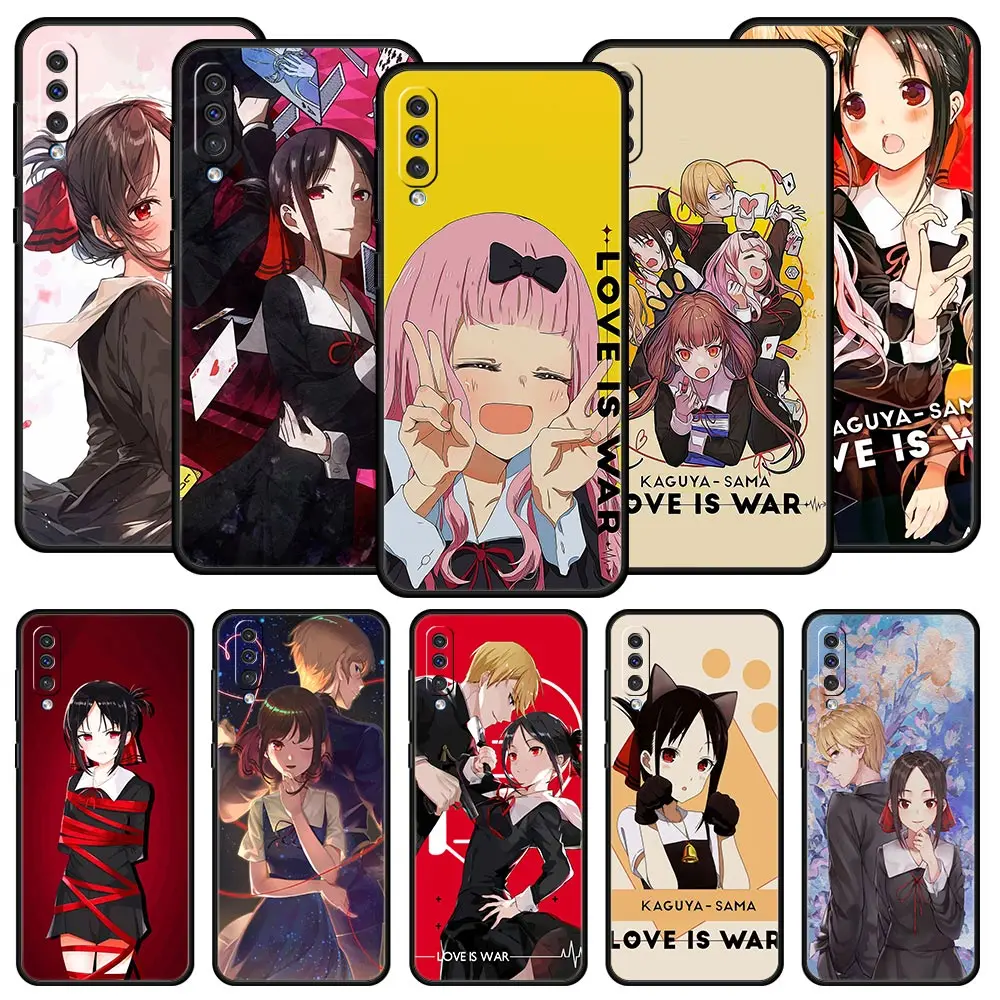 

Kaguya Sama Love Is War Phone Case For Samsung Galaxy A12 A22 5G A32 4G A72 A52 A70 A50 A20e A30 A02 A10 A20s A10s A40 A04 Cover