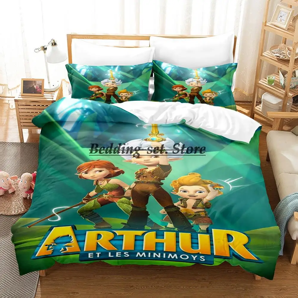 Parure de lit 140x200 Teddy Linge de maison pour enfant – Arthur