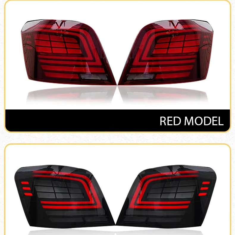 Un paio di lampade per auto per il periodo 2007-2015 GLK 200 260 300 Fanale posteriore DRL Lampada posteriore LED Indicatori di direzione dinamici Accessori auto