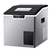 ZBS-20B 40kg Ice Maker Commercial Milk Tea Shop  Ice Cube Make Small Home Fully Automatic Ice Making Crushed Ice One Machine 1