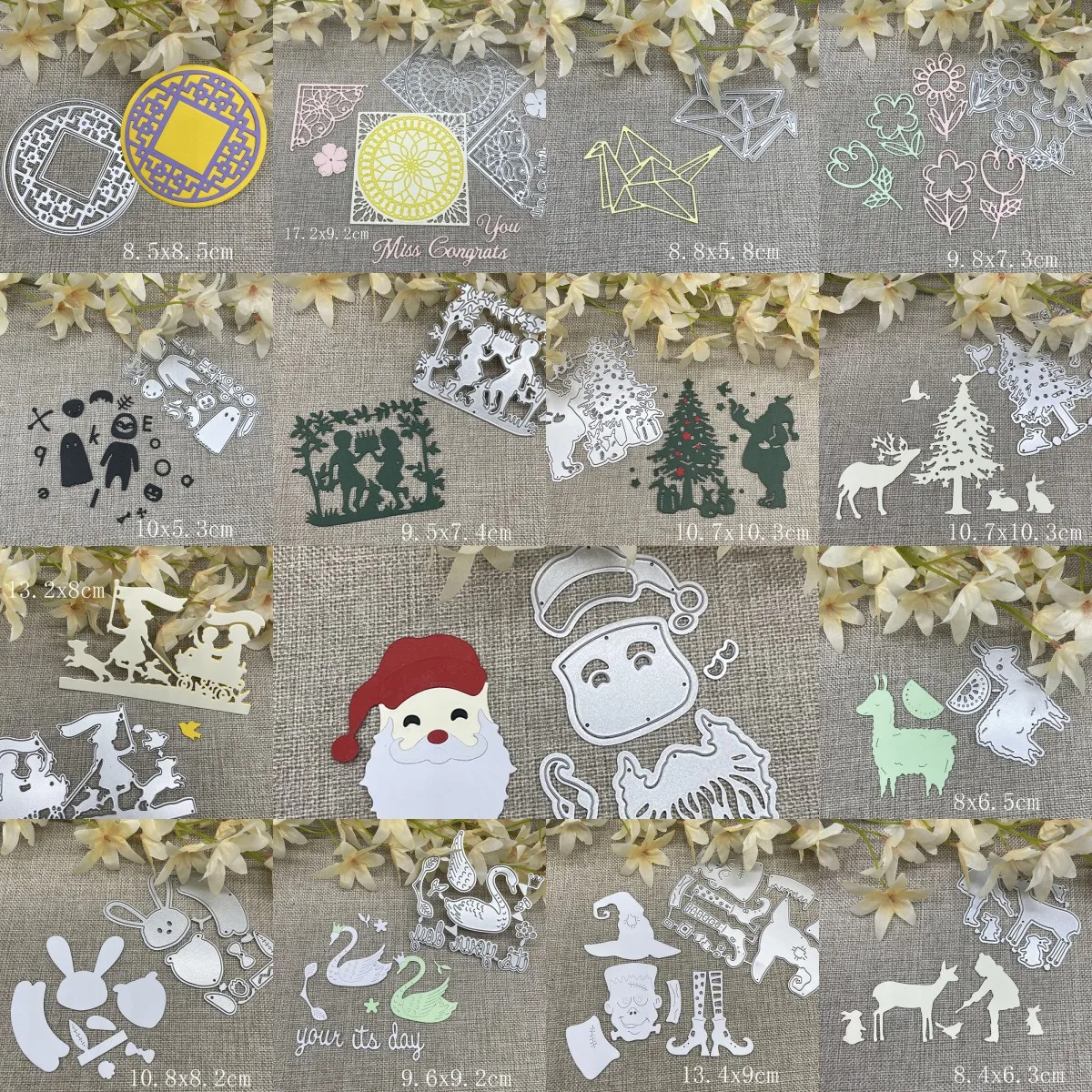 Charaktere Tiere Serie Metalls chneid werkzeuge Schablonen für DIY Scrap booking dekorative handwerkliche Stanz schablonen form