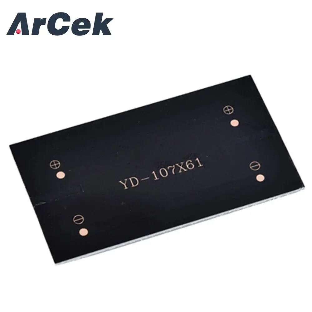 태양 전지 패널 1W 5V 107*61mm 200mA 휴대 전화 충전기에 대 한 작은 태양 전지 패널 홈 빛 장난감 단결정 실리콘 태양 전지