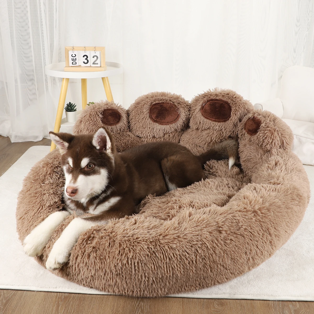 

Pet Dog Sofa Beds For Small Dogs Warm Accessories Large Dog Bed Mat Pets Kennel Washable Plush Medium Basket Puppy Cats Supplies