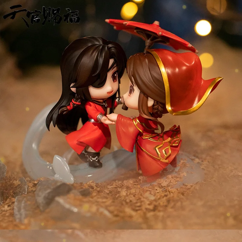 

Аниме Фигурка Tian Guan Ci Fu Xie Lian Hua Cheng Q Version, коллекционная кукла, декоративная игрушка, подарок на день рождения