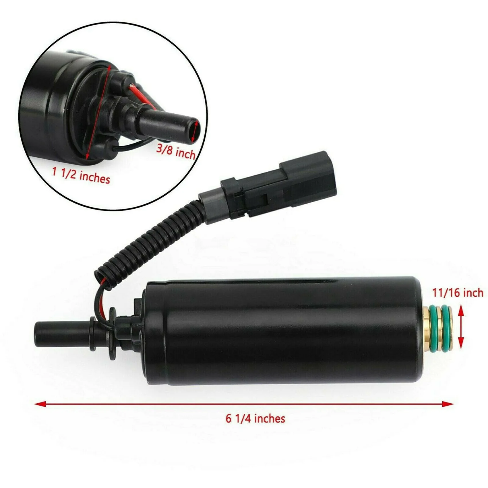 Fuel Pump for Vapor Separator for Johnson Evinrude 75-175Hp 2001-2006 0439347 439347 5004428 5000800 Motor Parts