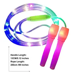 Vibrant Luminous Kids' Jump Rope - Adjustable, Non - Slip Fitness Fun (Other)