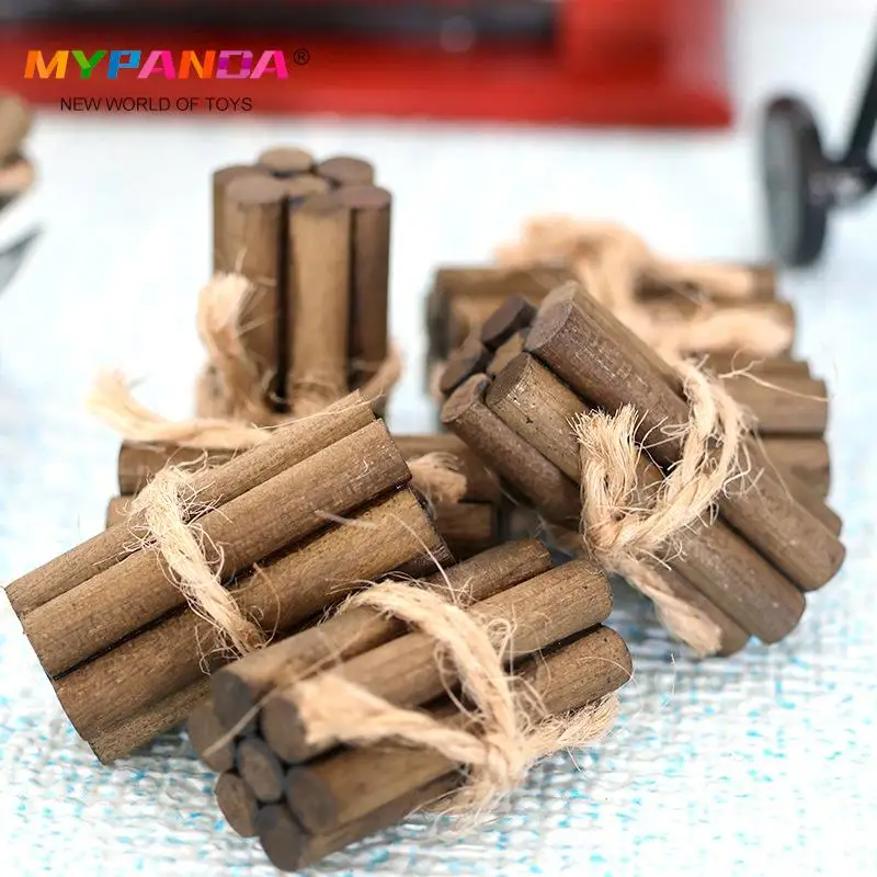 

1Pc 1:12 Dollhouse Miniature Metal Firewood Holder Decoration Toy Furniture Garden Lawn Fireplace Dollhouse Home Accessories