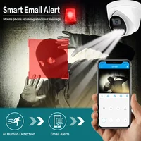 Caméra de Surveillance IP POE 4K, dôme de vidéosurveillance, sécurité 4MP 5MP 8MP, Audio couleur, Vision nocturne, Onvif intérieur, compatible avec NVR 3