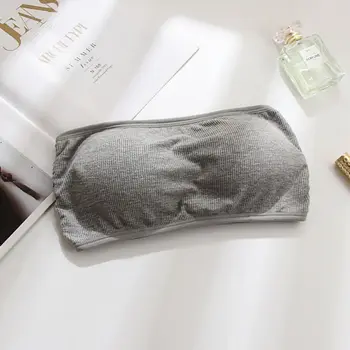 حمالة صدر بدون حمالات أنيقة من القطن، توب مثير 11