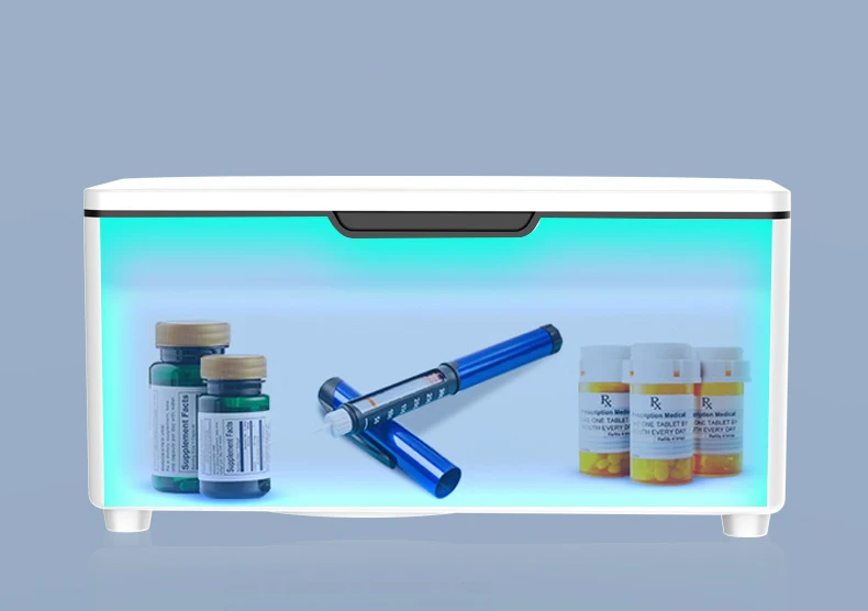 Description Picture 4 of itemCar Portable Refrigerated Box Cool Box Cooler For Drug Growth Hormone Interferon Insulin USB Charging Thermostat Mini Fridge