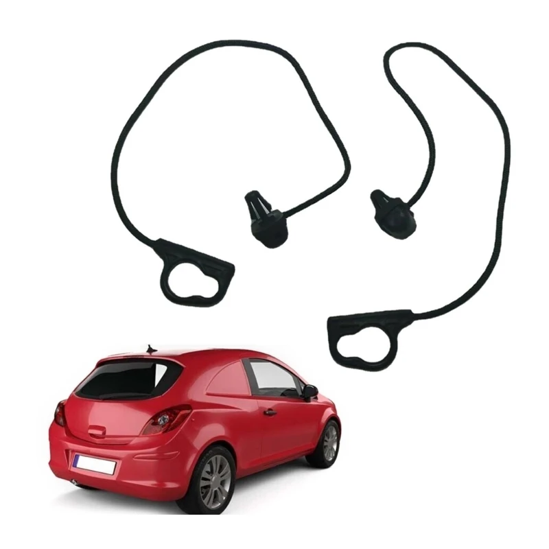 

2Pcs Car Rear Parcel Shelf Strap Rope for CORSA D CORSAE 13367836 Auto Accessories Interior Fittings Replacement Parts