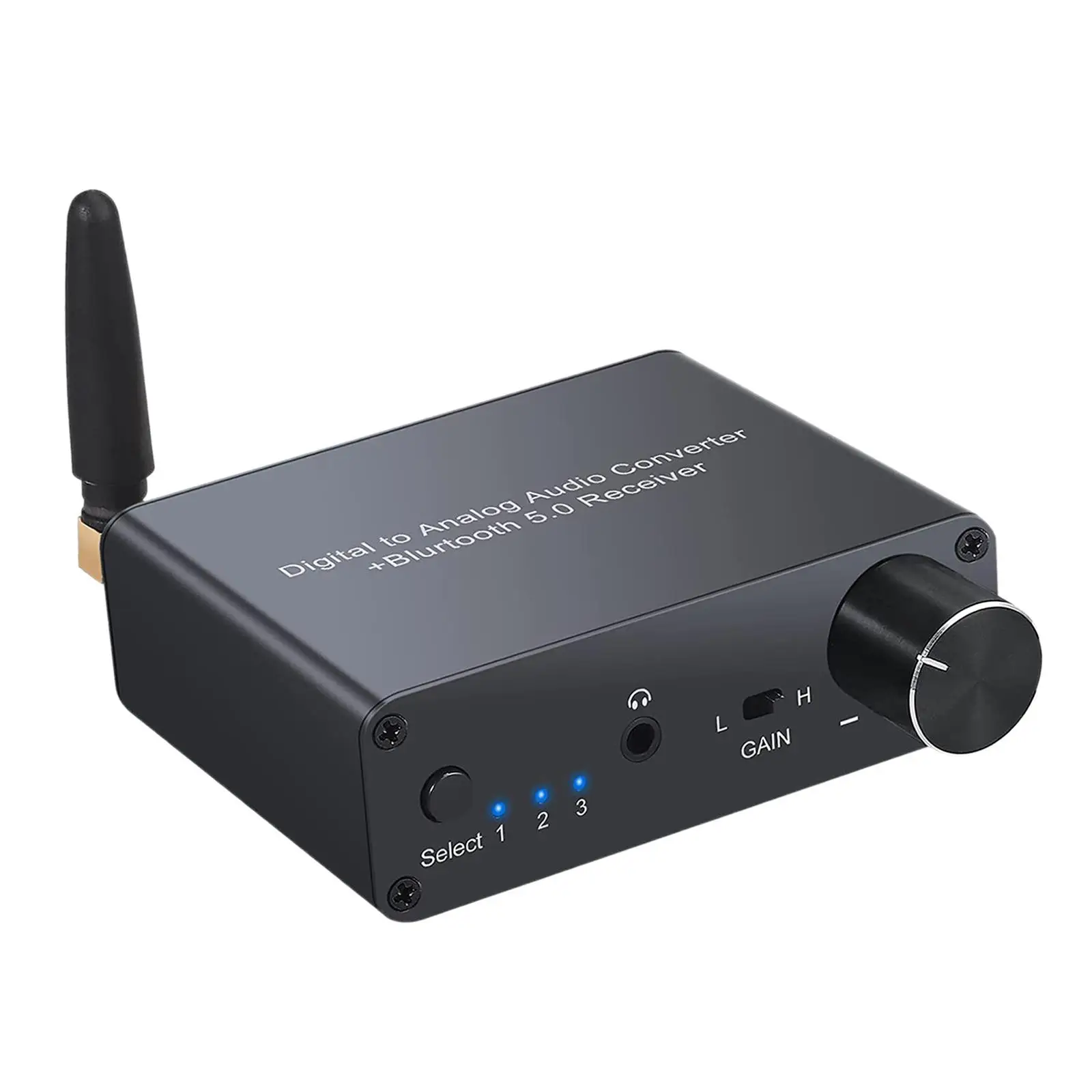 DAC 192KHz Digital to Analog Audio Converter Bluetooth 5.0 Receiver