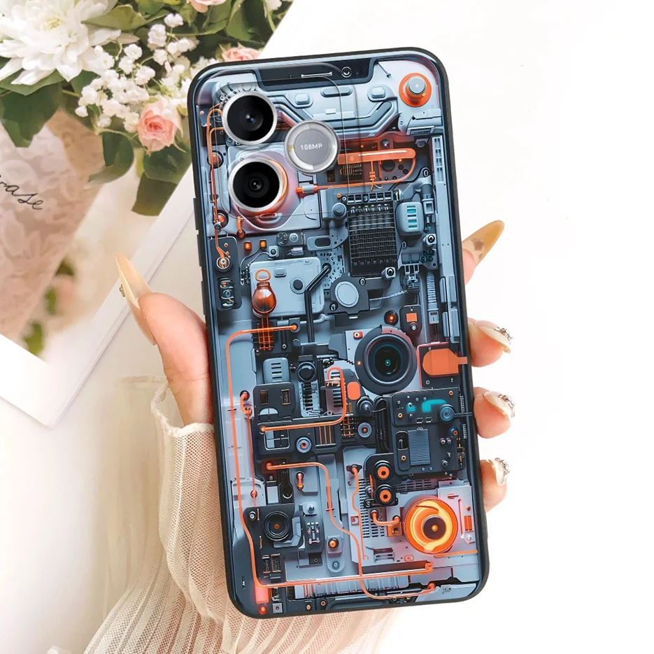 Cute Funny Cartoon Shockproof Soft Silicone Case