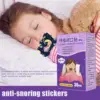 30Pcs/Box Anti-Snoring Stickers Children Adult Night Sleep Lip Nose Breathing Improving Patch Mouth Correction Orthosis Tape 2