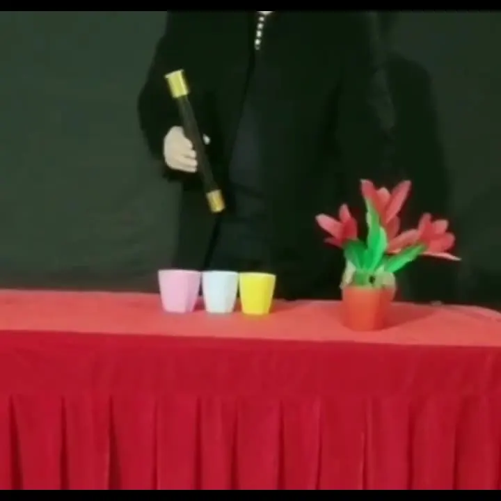 thumbnail image 2 of Stick To Rose Flower Magic Trick Magic Wand Toy Show Gimmick Funny Street Stage 2 of 10