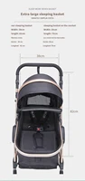3 in 1 Baby Stroller with Car Seat and Foldable Baby Carriage