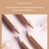 3D Concealer Pencil Covers Acne Spots Dark Circles Wooden Rod Natural Contour Cosmetic Face Makeup Brighten Pen Covers Tools 5